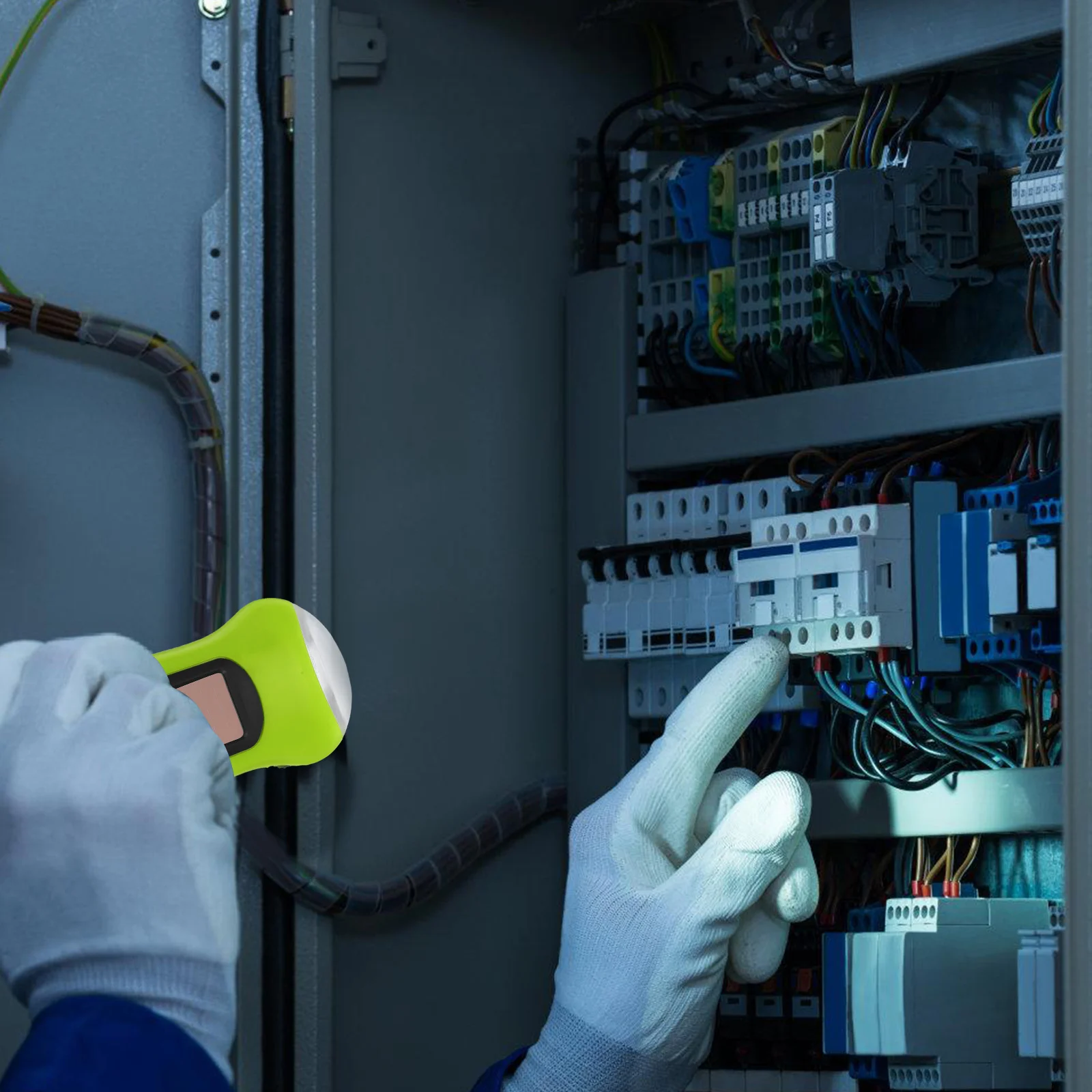 

Hand-crank Power Flashlight Rechargeable Solar Compact Lantern Night LED Portable Handheld Camping