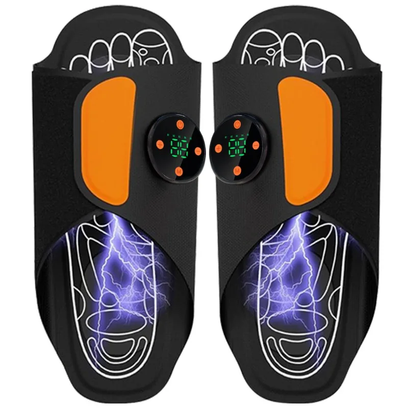 EMS Foot Massage Pad Massager Plantar Fascia Relaxation Soothes Sore Muscles Deep Kneading Relives Fatigue and Releases Stress