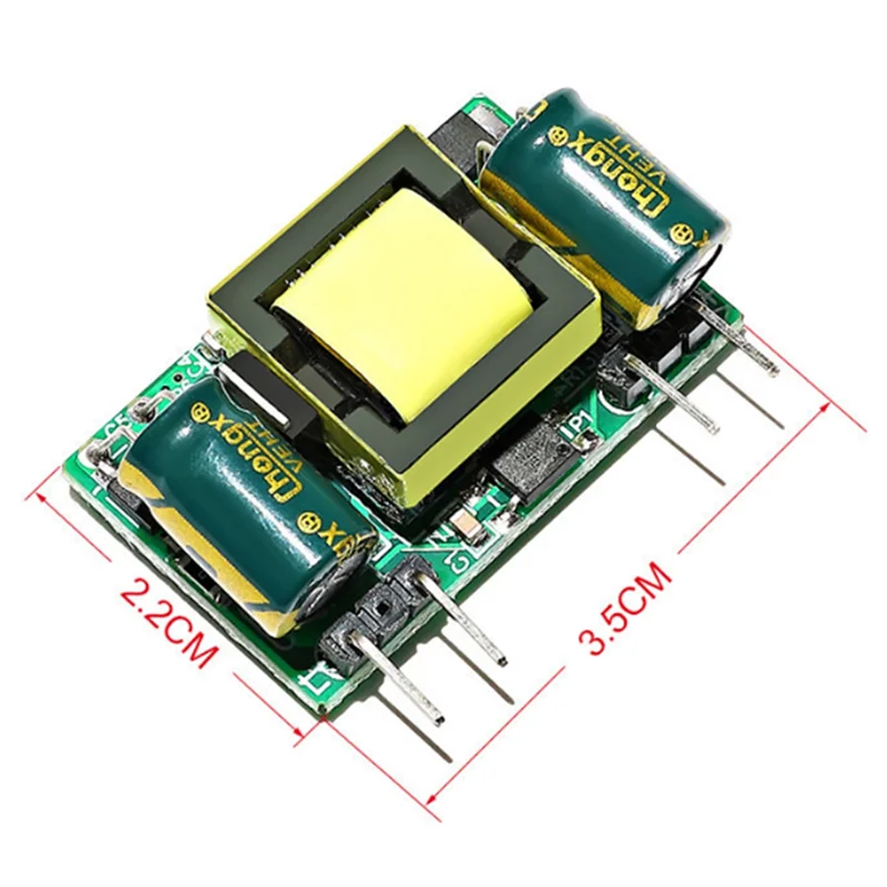 【NUEVO】Bare Board 5V 1.5A Módulo de fuente de alimentación conmutada reductor Transformador de 220V para proyectos de reparación de reemplazo