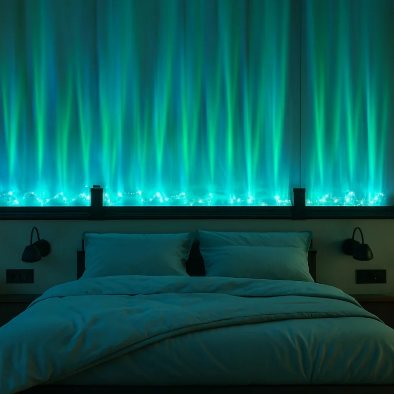 

Лампа для проектора Ocean WavesRGB с динамическим эффектом, 16 цветов — источник питания USB, управление окружающим освещением, 1200 регулируемых люменLEDN