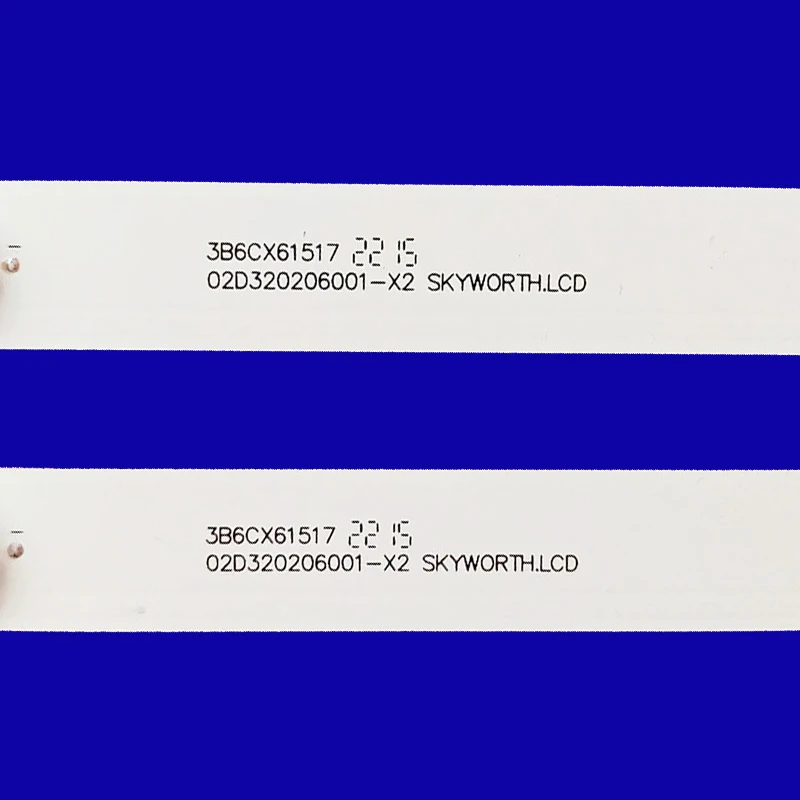 2 جزء/الوحدة ل 32LP500B6LA فيليبس 32PHS5505/60 32PHS550 LCD شريط إضاءة خلفي للتلفاز LB-DM3030-GJРР322Х6АUА2-J 610 مللي متر 100% جديد