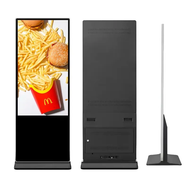 

4k Full Screen Digital Signage & Display Standalone Advertising Display Standing Player Kiosk