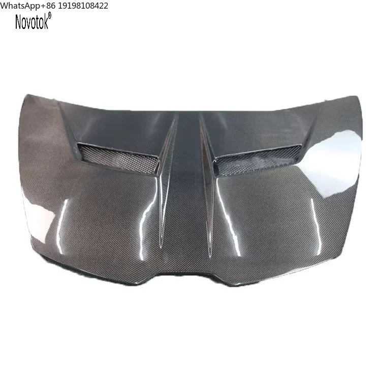 

High-quality V Style Carbon Hood Front Engine Hood for Lamborghini Huracan Lp610 Dry Carbon Bonnet Also Available