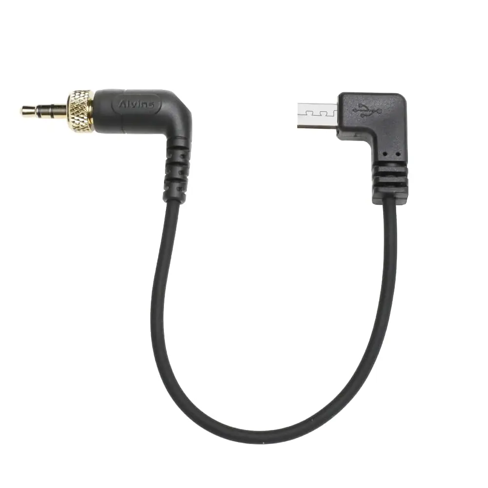 

Alvin’s Cables Tentacle Timecode Cable for Sony FX3| FX30| A7S3| A1 Camera, Locking 3.5mm TRS to Micro USB Timecode Cable for De