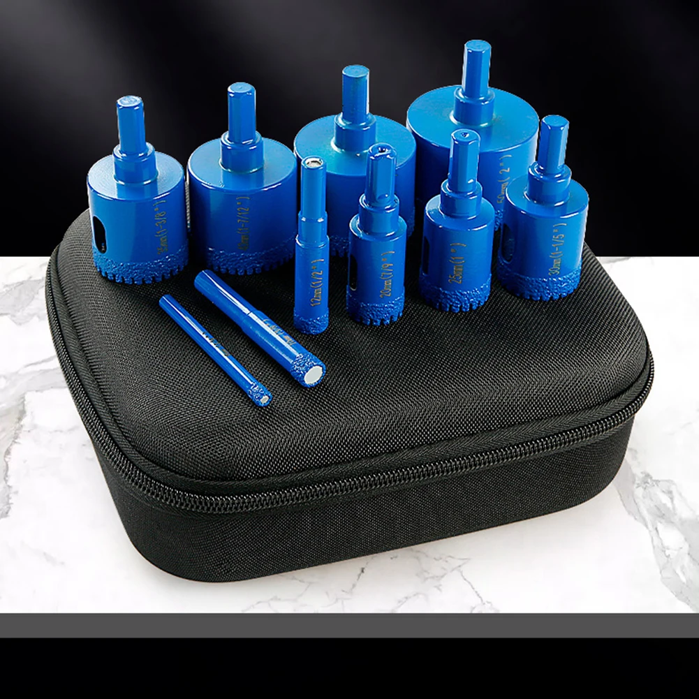 6-50mm Kira-kira Mata Bor Listrik Kering Solusi Pengeboran Sempurna Mata Bor Umur Servis Tinggi Untuk Ubin Dan Batu