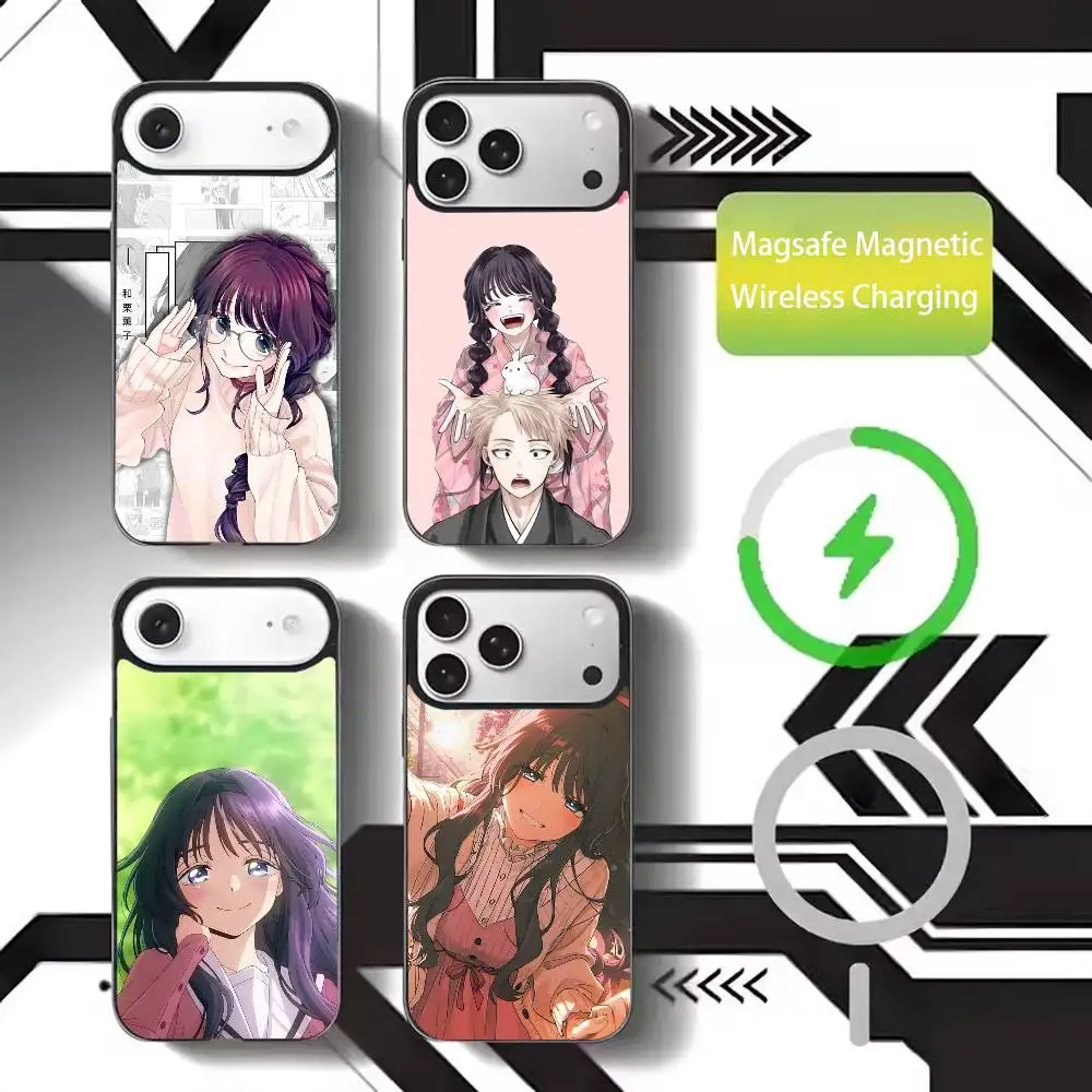 

ANIME Kaoruko W-Waguri Phone Case For iPhone17,16,15,14,13,12,11 Plus,Pro Max Magnetic For Magsafe Wireless Charging