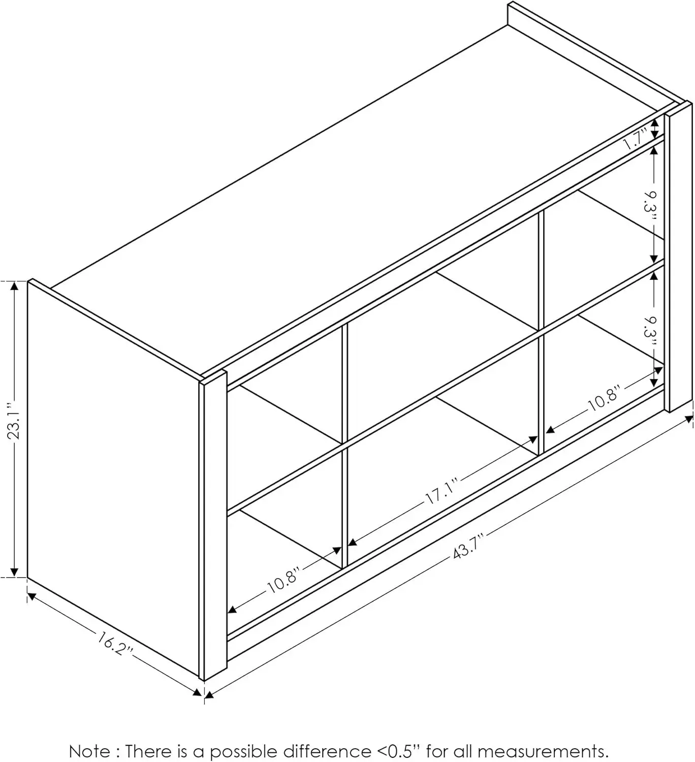 

Fowler Multipurpose Tv Stand Bookshelves, French Oak Grey