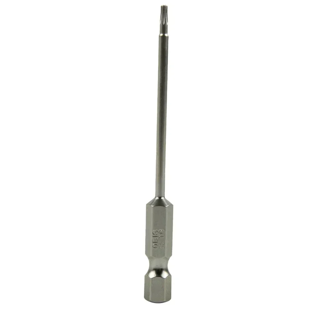 

Hand Tools Screwdriver Magnetic Galvanik Silver T6-T40 75mm Alloy Steel Exact Screw Unscrew Hex Shank Household