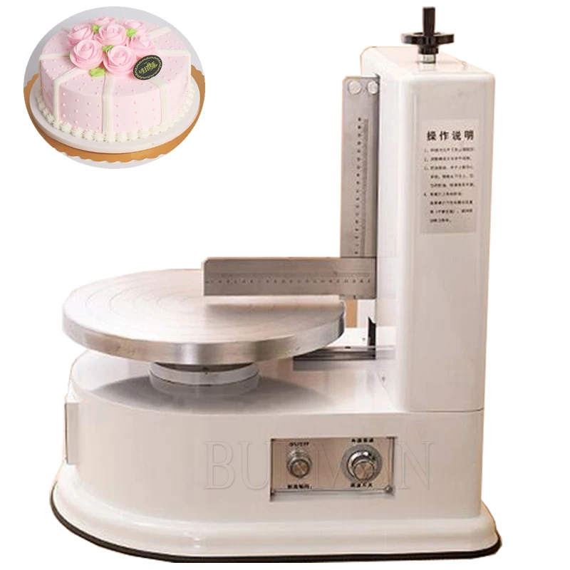 

High Efficiency Cake Decorating Coating Smoothing Machine Spreader Butter Cream Spreading