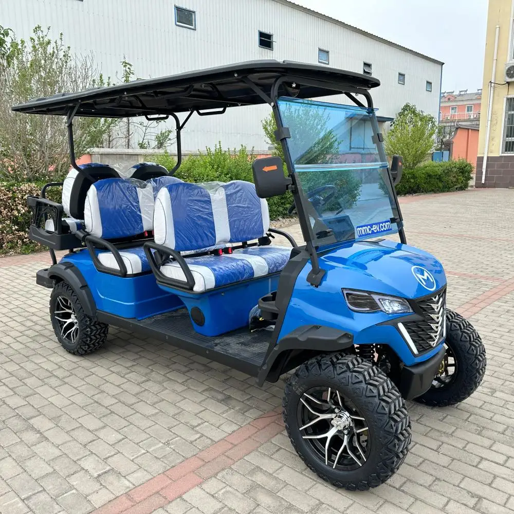 Hot Sale New 48V 60V 72V Lithium Battery Golf Car Evolution 5KW/7KW Beach Buggy Off Road 4 Seat Electric Golf Carts