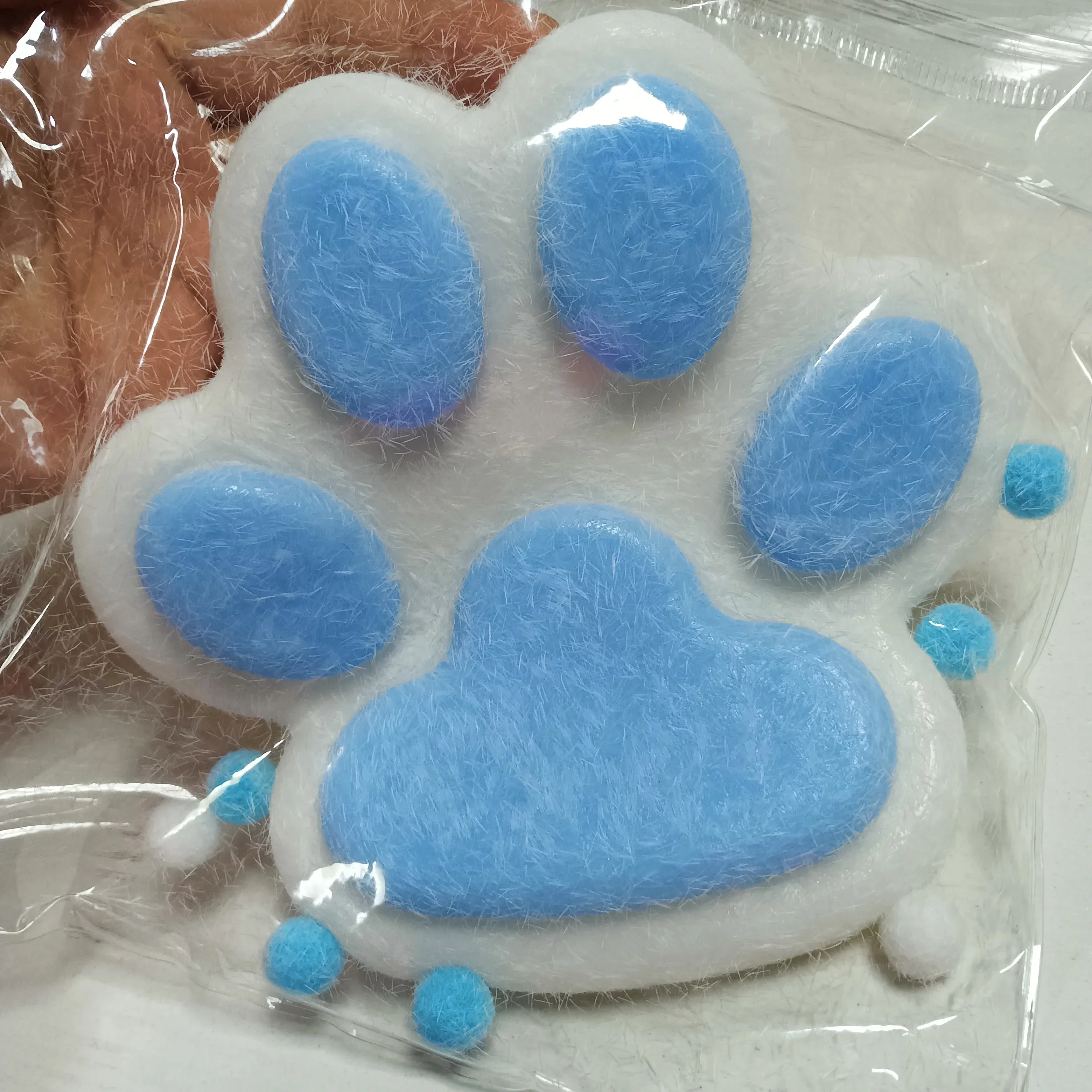 Large Cat Paw Squishy Fidget Toy Relief Relax Soft Squeeze Toy Pinch Decompression Toy Slow Rebound Stress Relief Cute Cat Claw