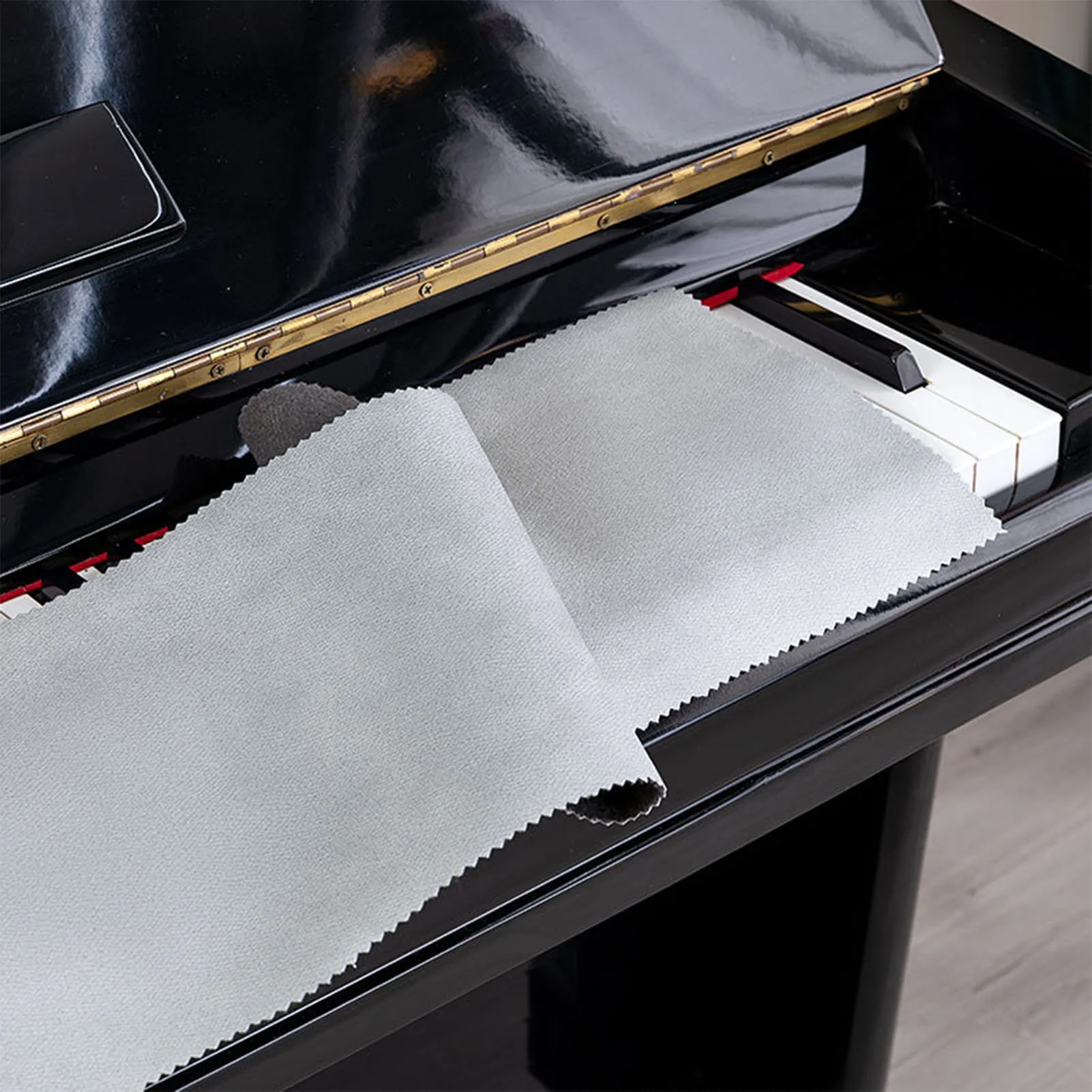 Piano Keyboard Protective Cover Smooth Soft Touch Piano Keyboard Cover for Home Piano Accessories