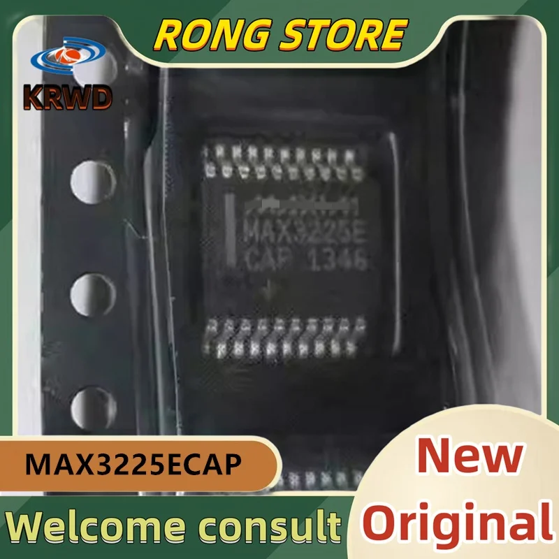 5PCS MAX3225E New and original MAX3225ECAP MAX3225 SSOP-20