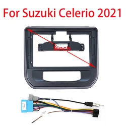 9 Inch Car Radio Fascia Frame Adapter For Suzuki Celerio  2021 Stereo Android Dashboard Kit Face Plate Fascias