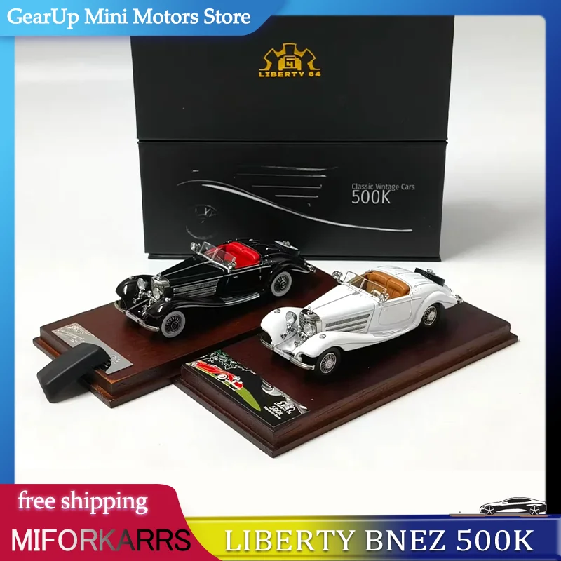 

Новинка в наличии: Коллекционная модель Mercedes-Benz 500K (1:64) из сплава, литая под давлением, винтажный автомобиль, игрушка, подарок для детей