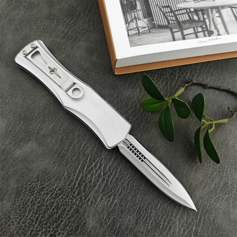 Ordinary version of Micro Technology Goddess Hera Zinc Outdoor Tactical EDC Survival Alloy Handle Assisted Flipper Folding Knife