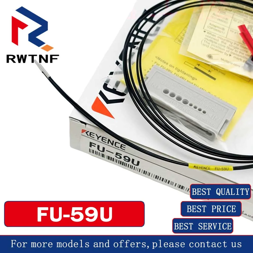 Brand New Genuine FU-59U KEYENCE Diameter 1.5MM collimated high precision fiber sensor