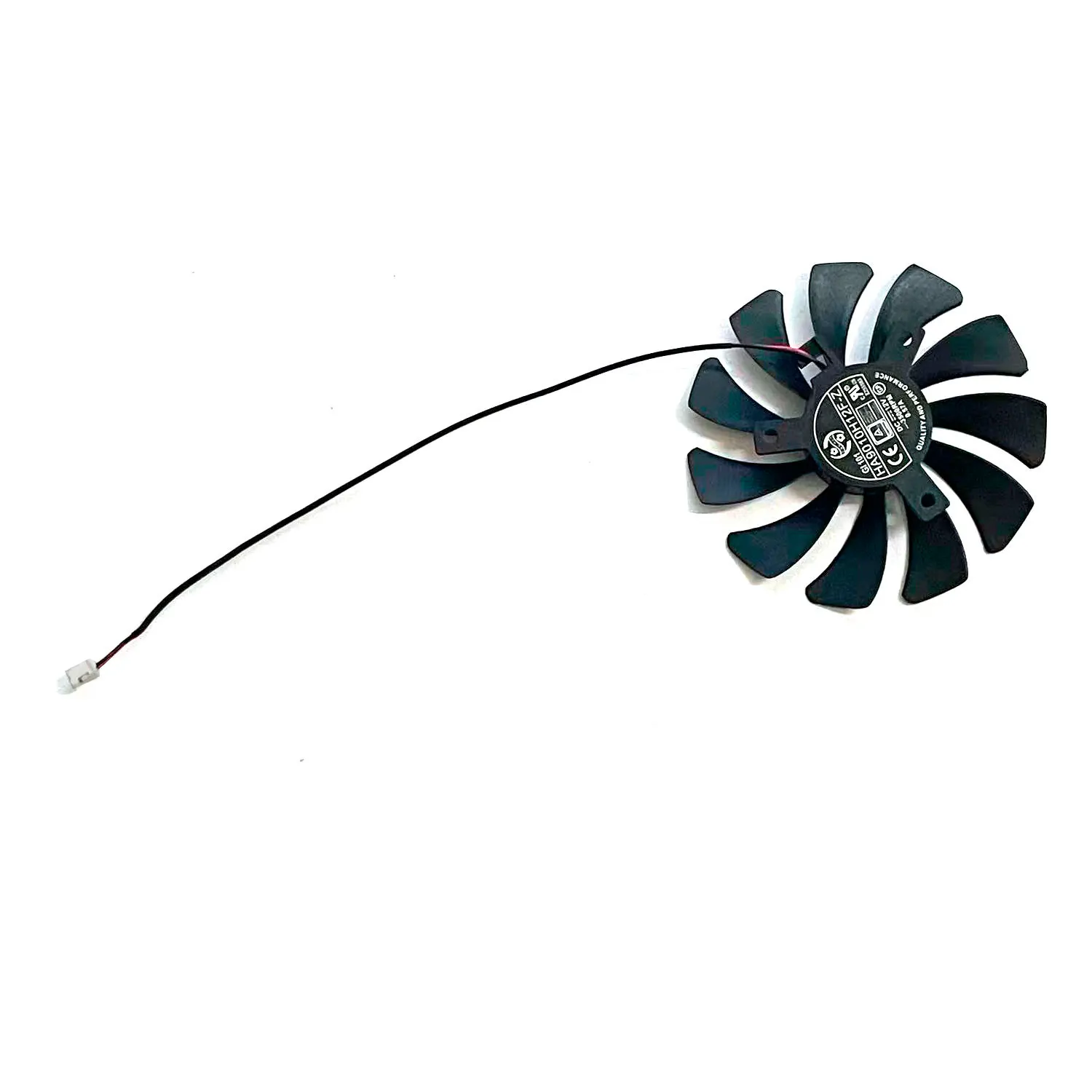 85mm HA9010H12F-Z DC 12V 0.57A 2Pin GTX1050 Ti Cooler Fan For MSI Geforce GTX 1050Ti 4G OC GTX 1050 2G Wentylator chłodzący kartę graficzną