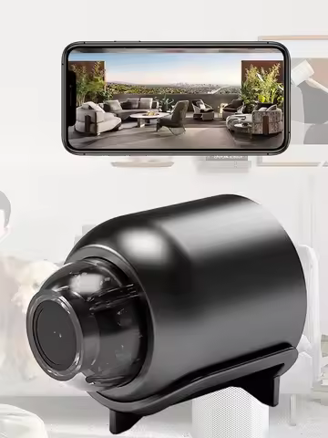 1080P Mini WiFi Camera with HD Night Vision, Home X5 Remote Monitoring for Kids, Pets, and Safety - Great Gift Idea