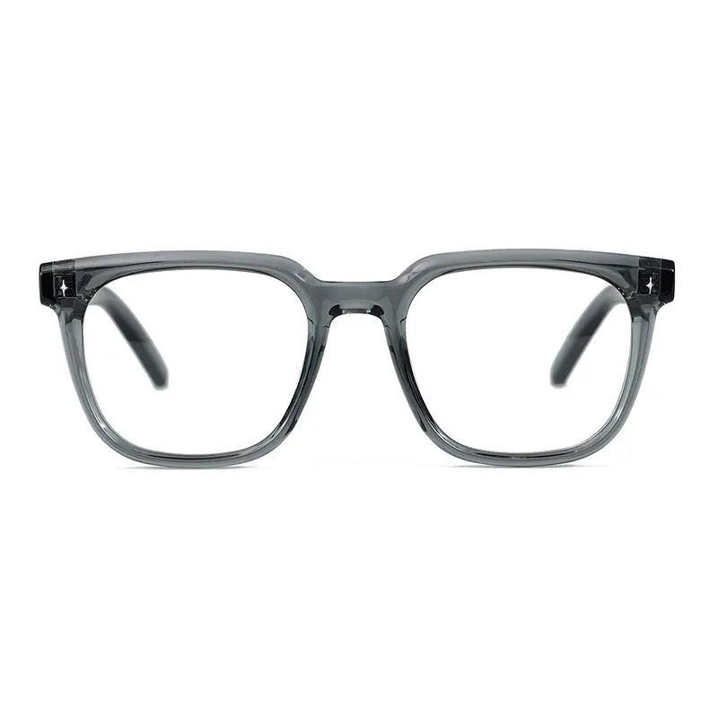 CATERSIDE Neue Flache Licht Gläser Männer Marke Design TR90 Quadratischen Rahmen Brillen Frauen Business Minimalistischen Mode Transparente Linse – Detail 8