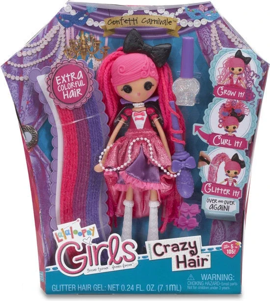 New Lalaloopsy Girls Doll Crazy Hair Fashion Figure Toy Set 25cm Kids Toys Dolls for Girls Children Christmas Birthday Gifts