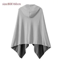 Super Fiber Cooling Changing Robe with Hood Quick Drying Swimming Towel Absorbent Large Bathrobe for Climbing Gym Beach Acticity