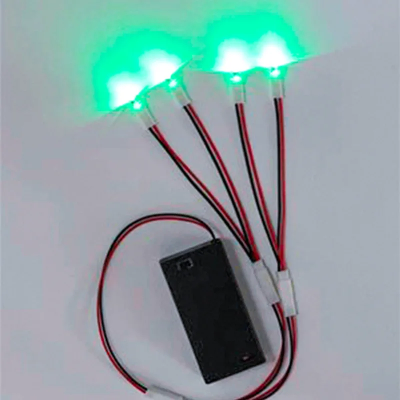 3V Miniatur Led Perlen Kleines Nachtlicht/Birne DIY Modellbau Materialien Spielzeug Puppenhaus Beleuchtung Szene Layout Diorama 1SET