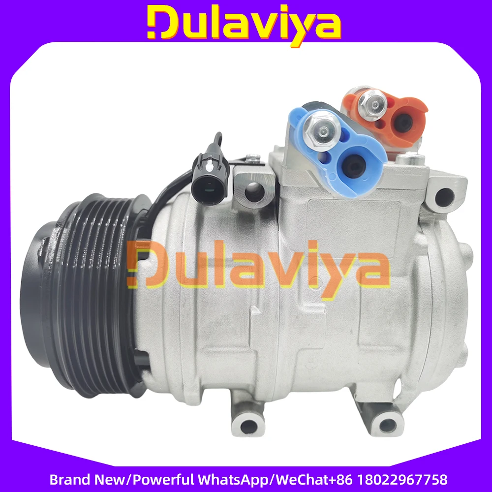 

FOR DF17 Air Conditioning Compressor SsangYong Actyon 2.0L 2.3L 2005-2010 Kyron 2.0L 2.7L 2012 6652300511 66523-00311 JP003392
