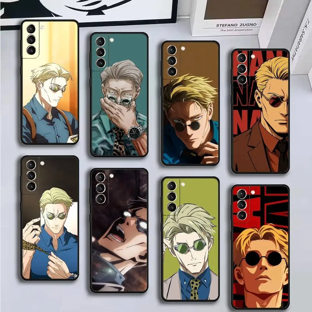 

Kento Nanami Phone Case For Samsung GalaxyA13,21s,22,31,32,52,53,71,72,73,Soft Black Cover