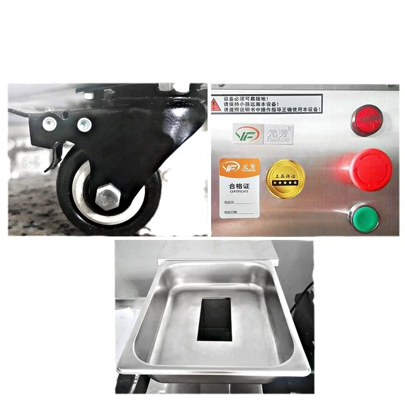 

Electric fresh meat slicing and shredding multi-functional vegetable cutter