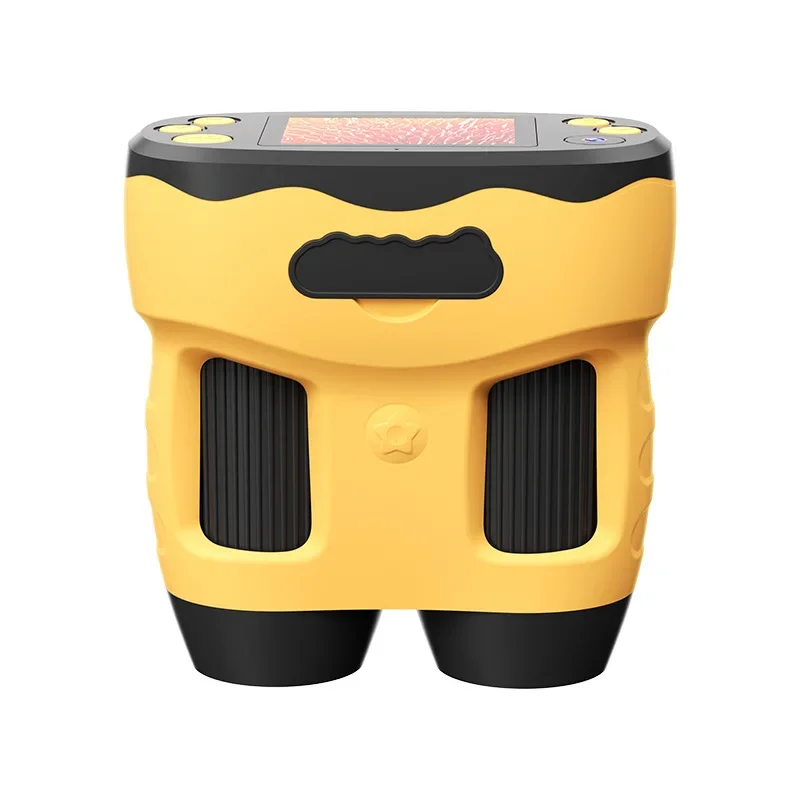 New four-in-one portable cartoon microscope outdoor handheld high definition camera