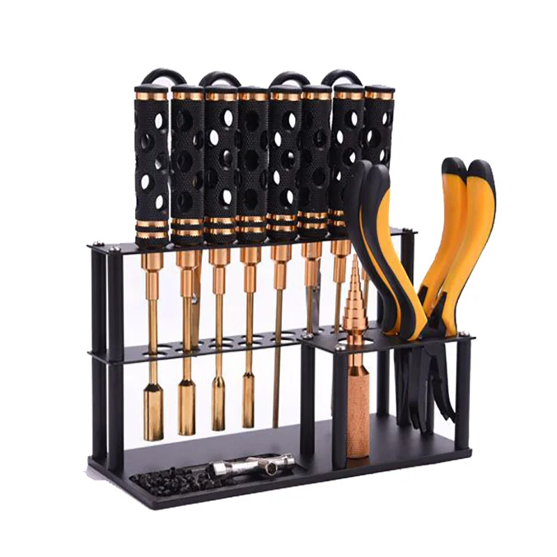 Aircraft model tool storage rack, screwdriver tool box  Vehicle model and ship model storage bracket