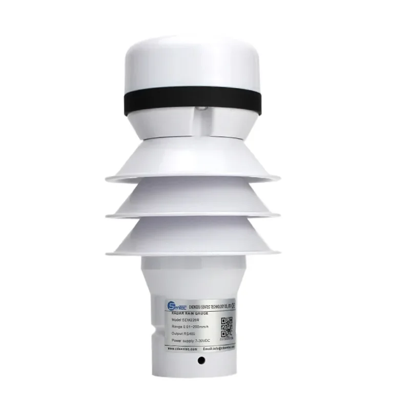 SENTEC SEM226R Rainfall Snow Gauge for Rain and Snow Monitoring Device Radar Rain Sensor With RS485 RS232 SDI12