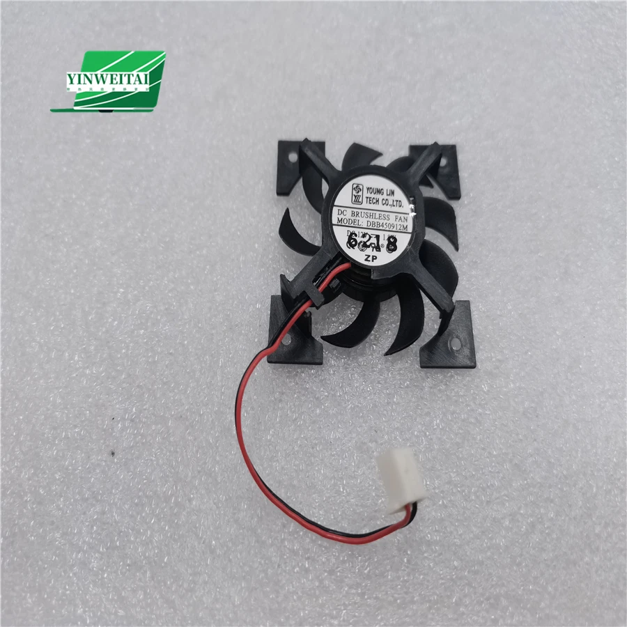 متوافق مع EVERCOOL EC4510HH12E DC12V 45 * 45 * 10 مم 2Pin مروحة تبريد DBB 450912 م