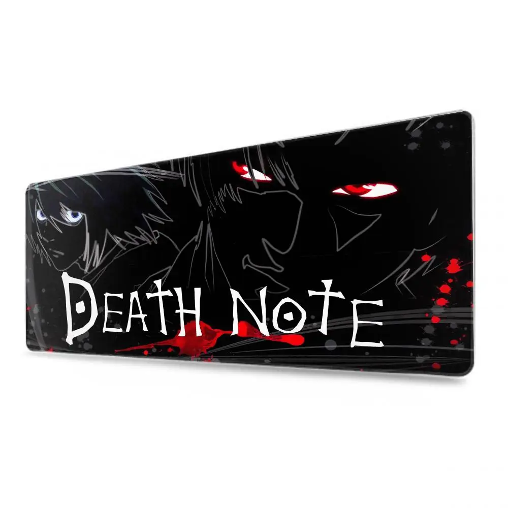 DEATH NOTE Mouse Pad Tablet mouse Pad Laptop xl desktop mouse pad, cute HD Rainbow Gaming keyboard pad, csgo Player, 90x40