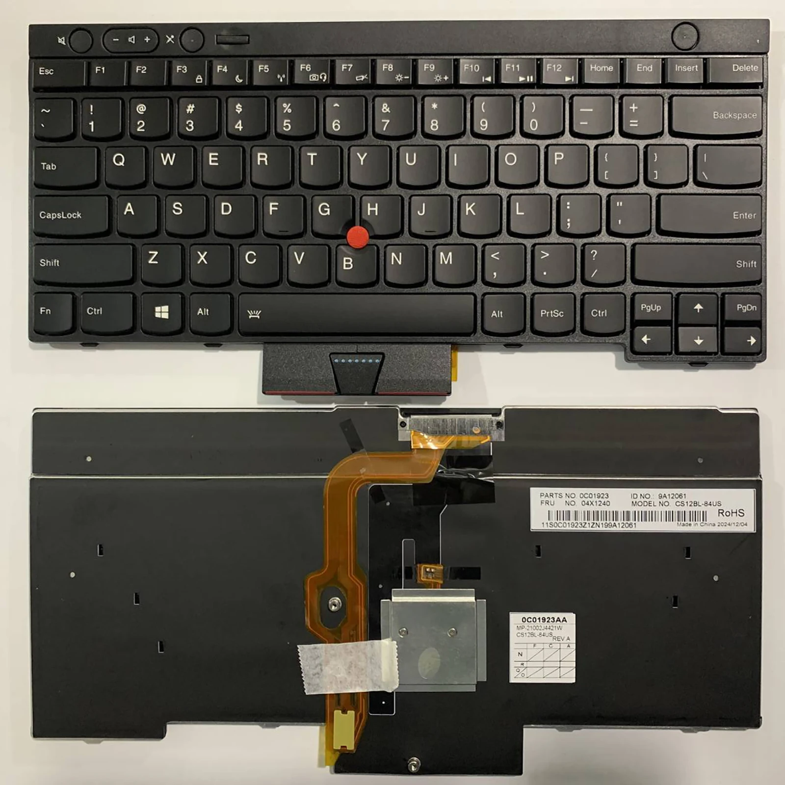 

Laptop keyboard US Layout for Thinkpad T530 T430 W530 X230 04x1353 04X1240
