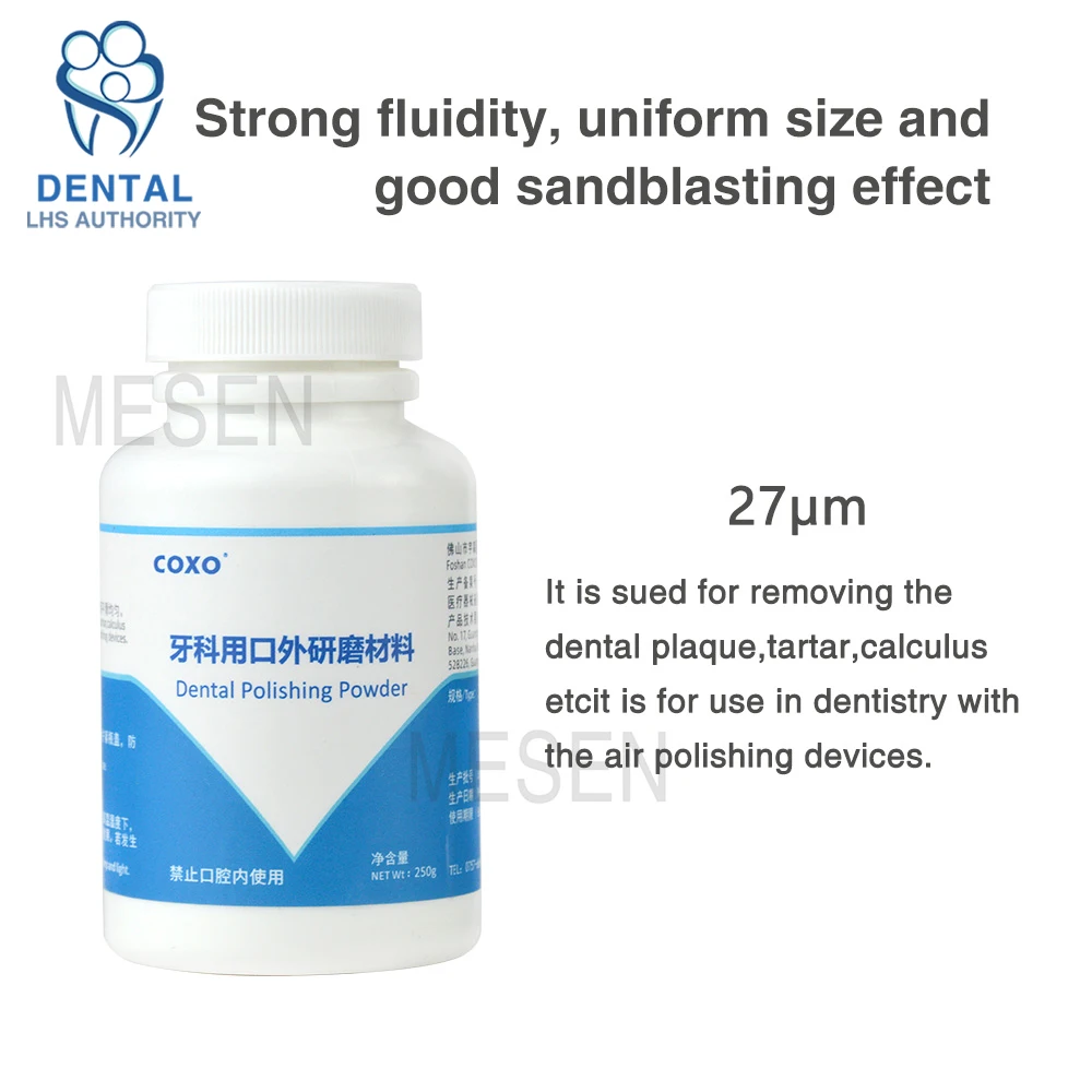 Dental Aluminum Oxide Powder Use for COXO Dental Aluminum Oxide Microblaster Air Polisher Dental Abrasive Machine CA-1