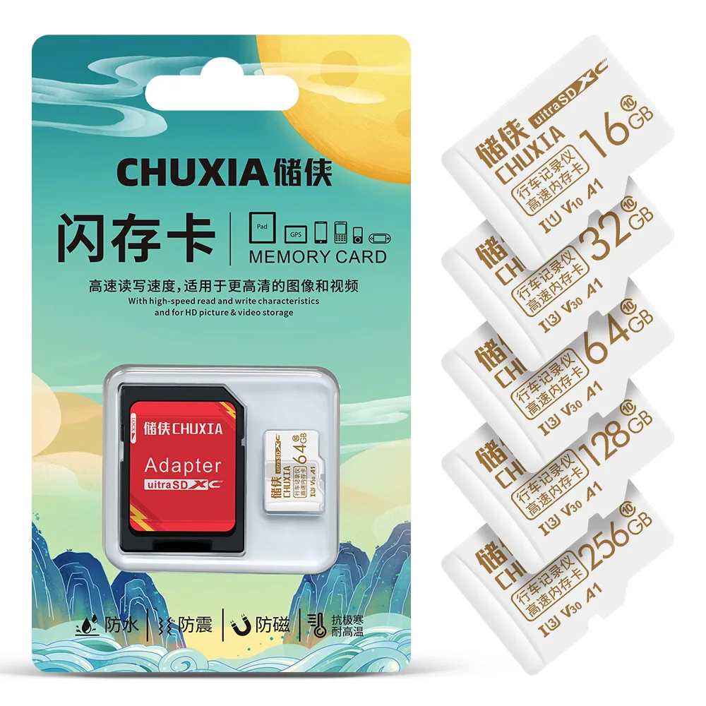 2023 New Memory Card 64GB Mini SD Card U3 V10 TF Card High Speed Flash Card 128GB for Phone Storage Cards Camera Drone TF Card