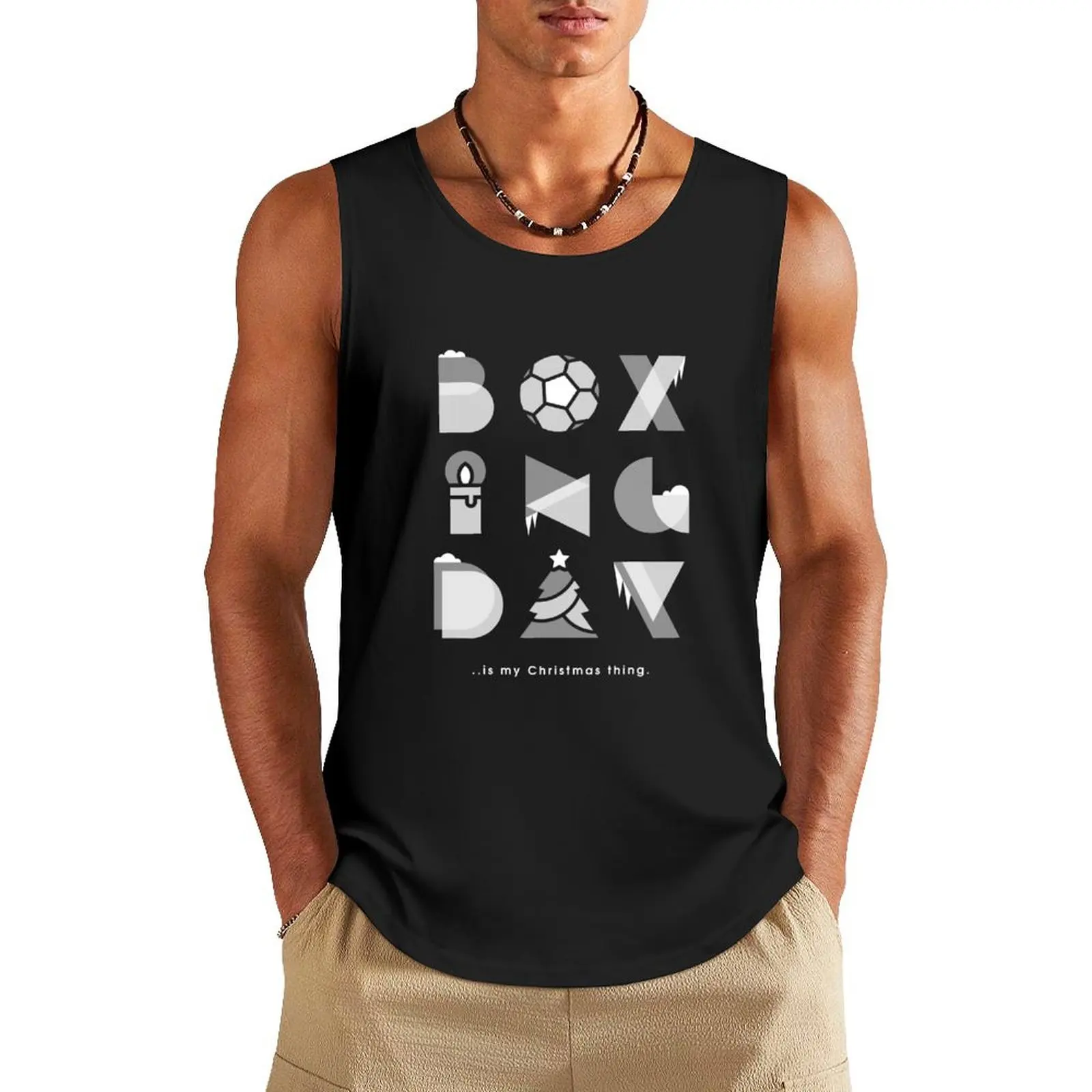 

Boxing Day Football Light Tank Top Gym wear man sexycostume Vest