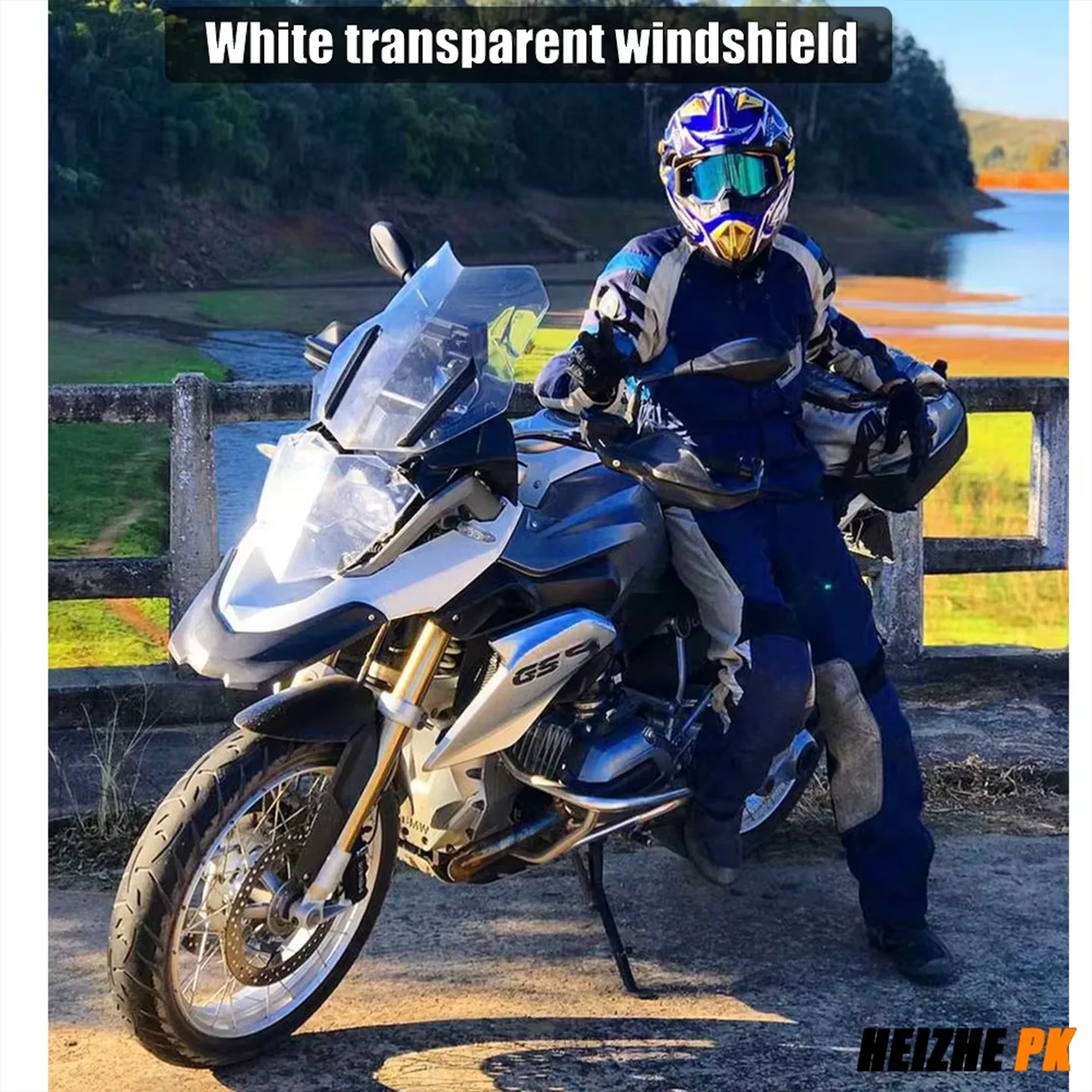 NEW Motorcycle Windscreen Windshield For BMW R1200GS R 1200 GS LC R1250GS ADV Adventure 13-21 Wind Shield Screen Protector Parts