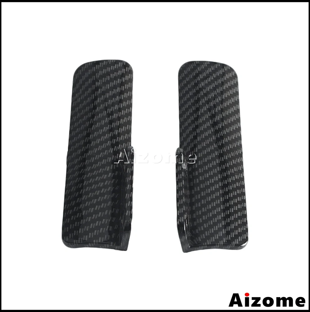 For Harley CVO Road Glide FLTRXSE 2023-24 FLTRXSTSE 2024 Front Fork Guard Protector Carbon Fiber Plastic Anti Scratch 2Pcs Parts