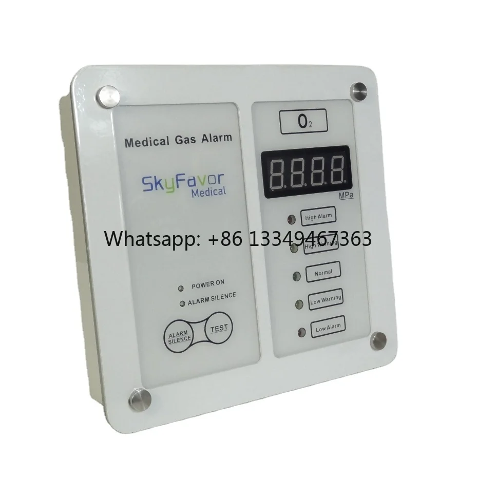 

Customized 1 Gas LED Medical Gas Alarm Panel for the Medical Gas Pipeline System