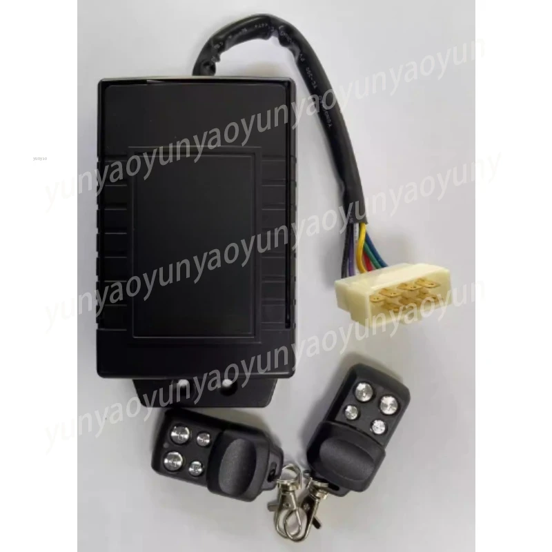 DRL01 12V-24V Universal Bus Remote Door Lock Keyless Entry Receiver Passenger Door Control Replacement Access Kit