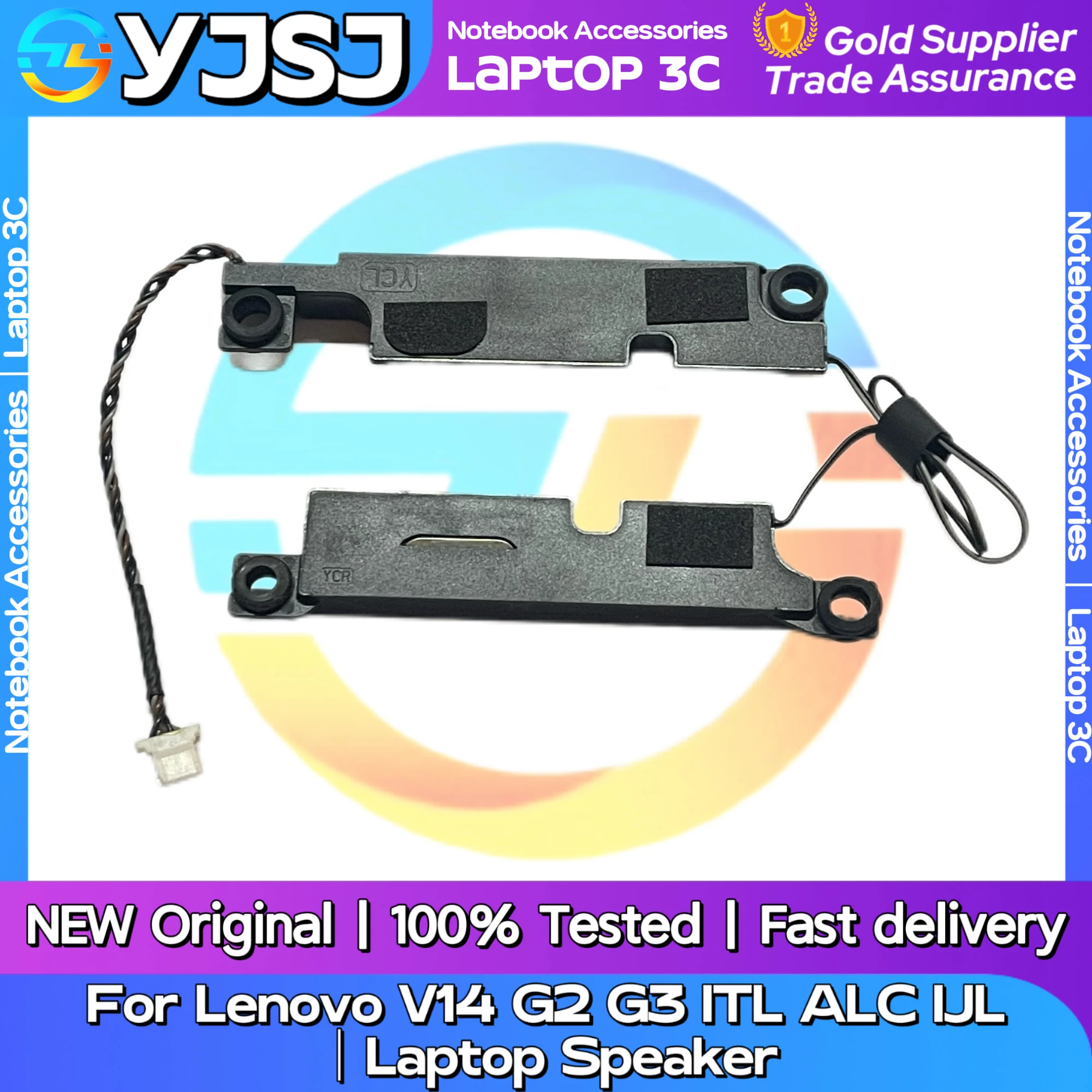 New Original Laptop Notebook Audio Speaker For Lenovo V14 G2 G3 ITL ALC IJL built-in left and right speaker