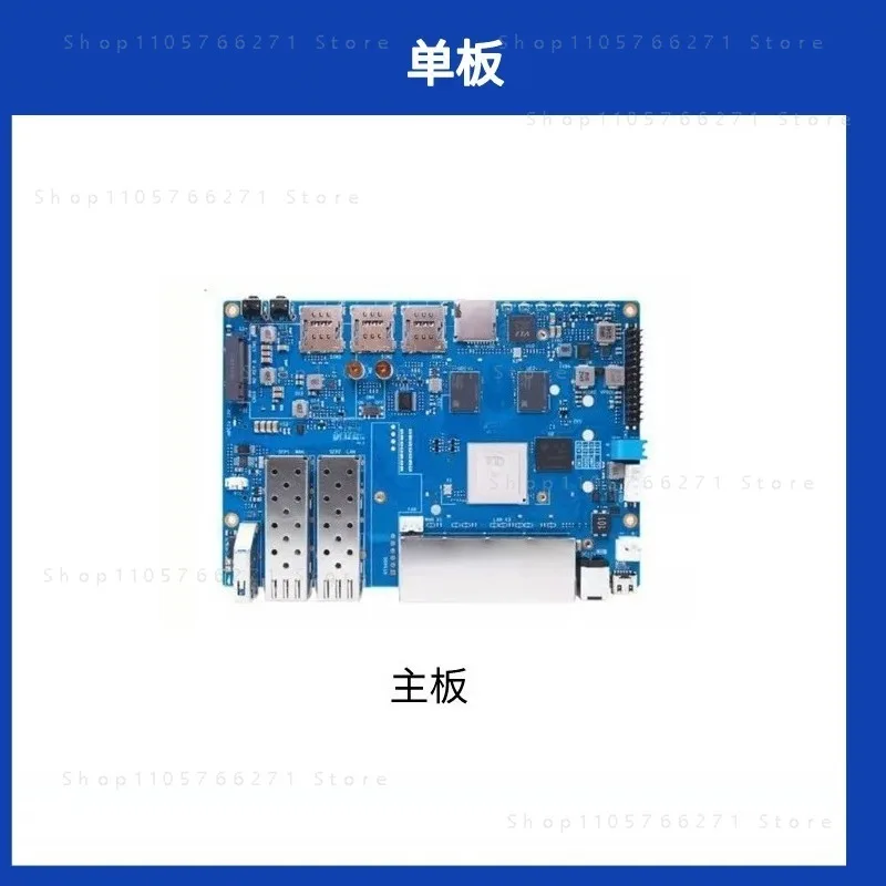 BPI-R4 High-Performance Development Board, Supporting 2 SFPs