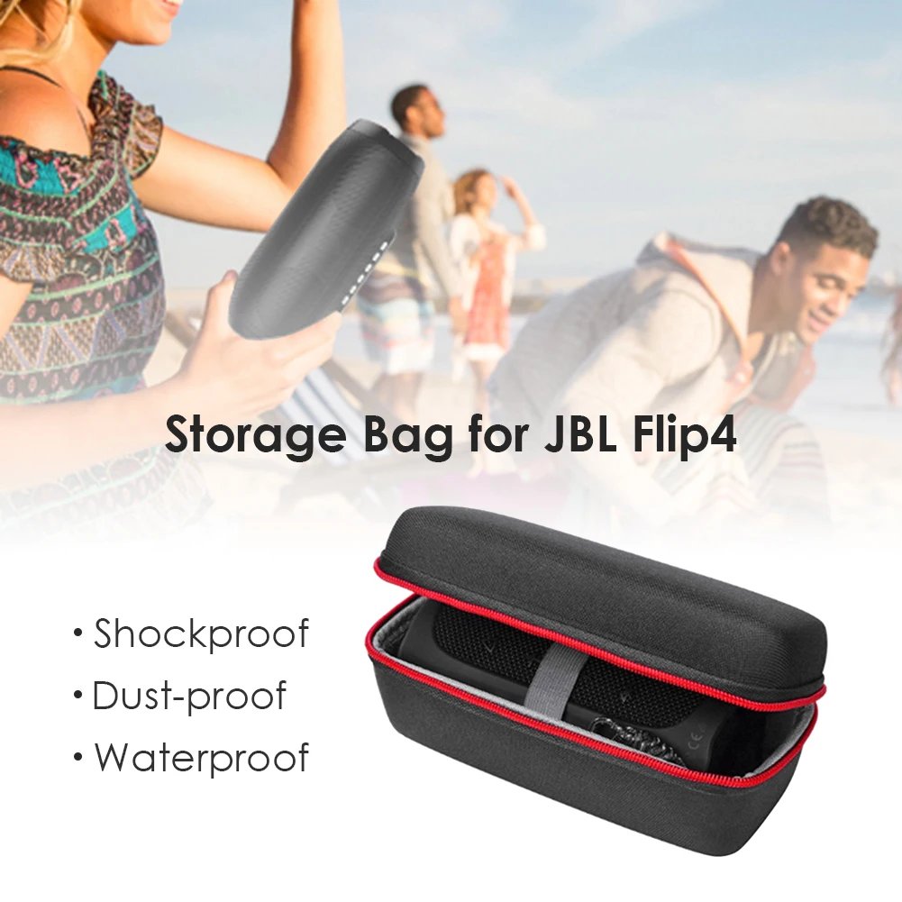 

Дорожный чехол для портативной колонки JBL Flip 4, жесткий футляр для хранения