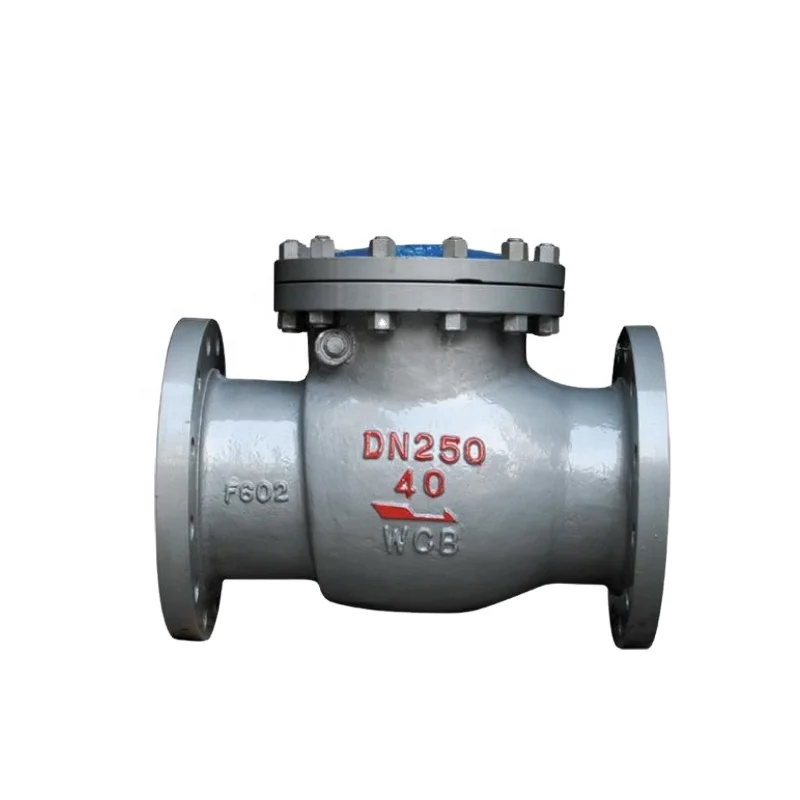 Cast Steel Forged Steel Wcb CF8m ANSI 150lb Industrial Flanged Check Valve