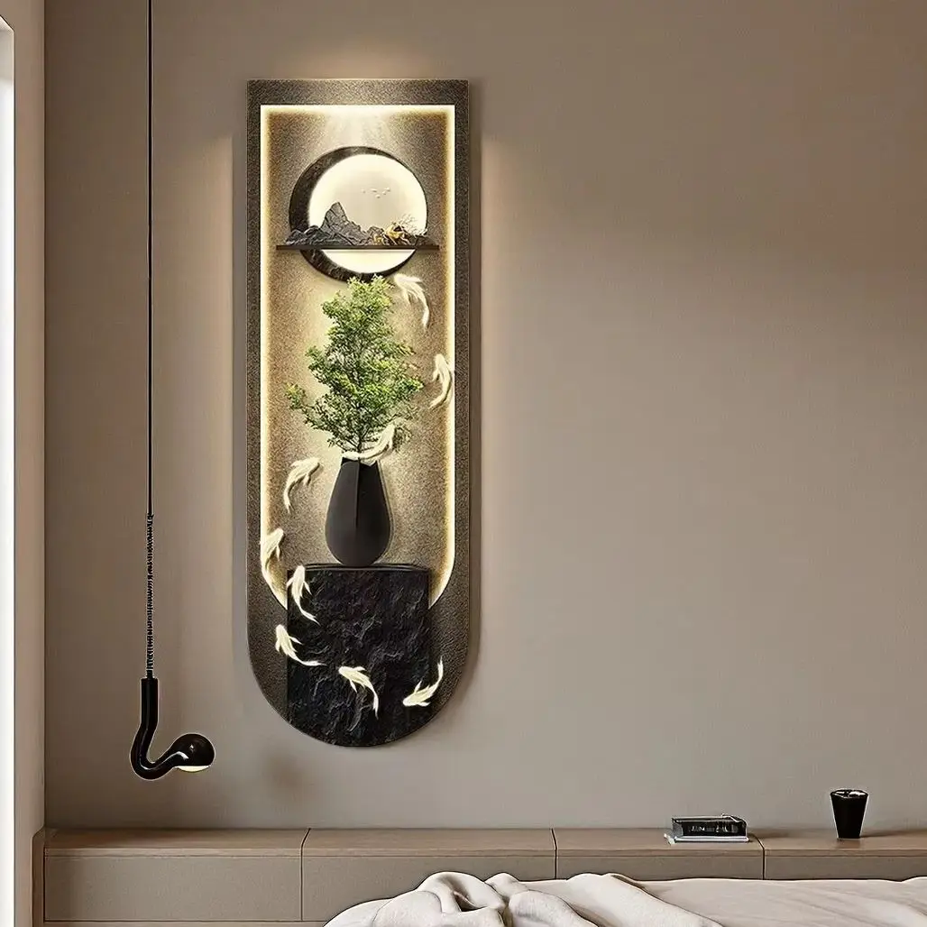 يتم استخدام مصابيح الحائط LED الجديدة للديكور الداخلي، مثل غرف المعيشة والممرات وغرف الطعام والديكورات المنزلية.