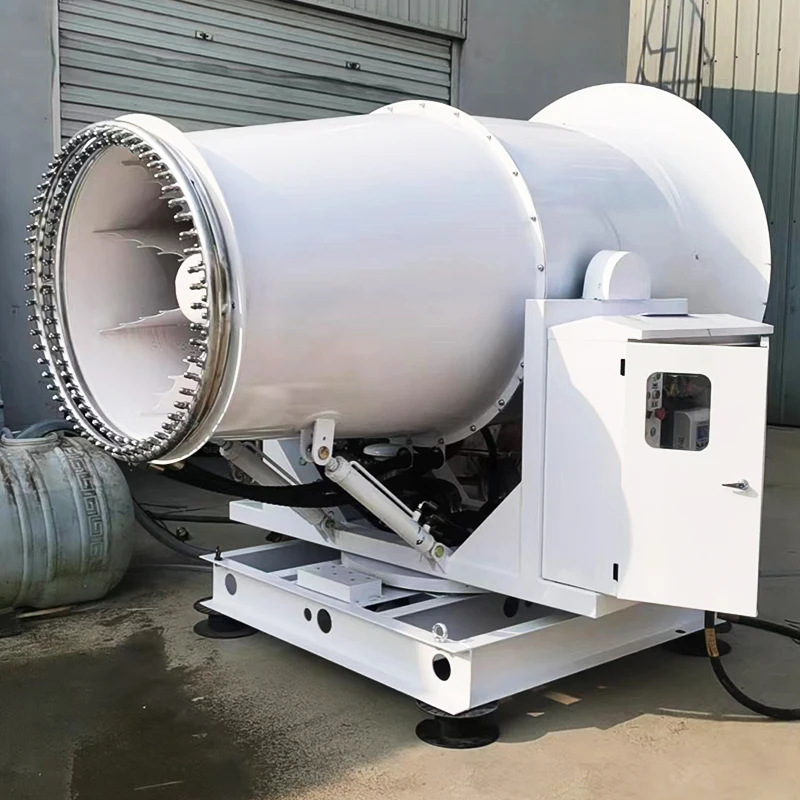 Fog Cannon Machine 80m Long‑range High Power Mist Sprayer For Port Bulk Material Yard Heavy Dust Suppression