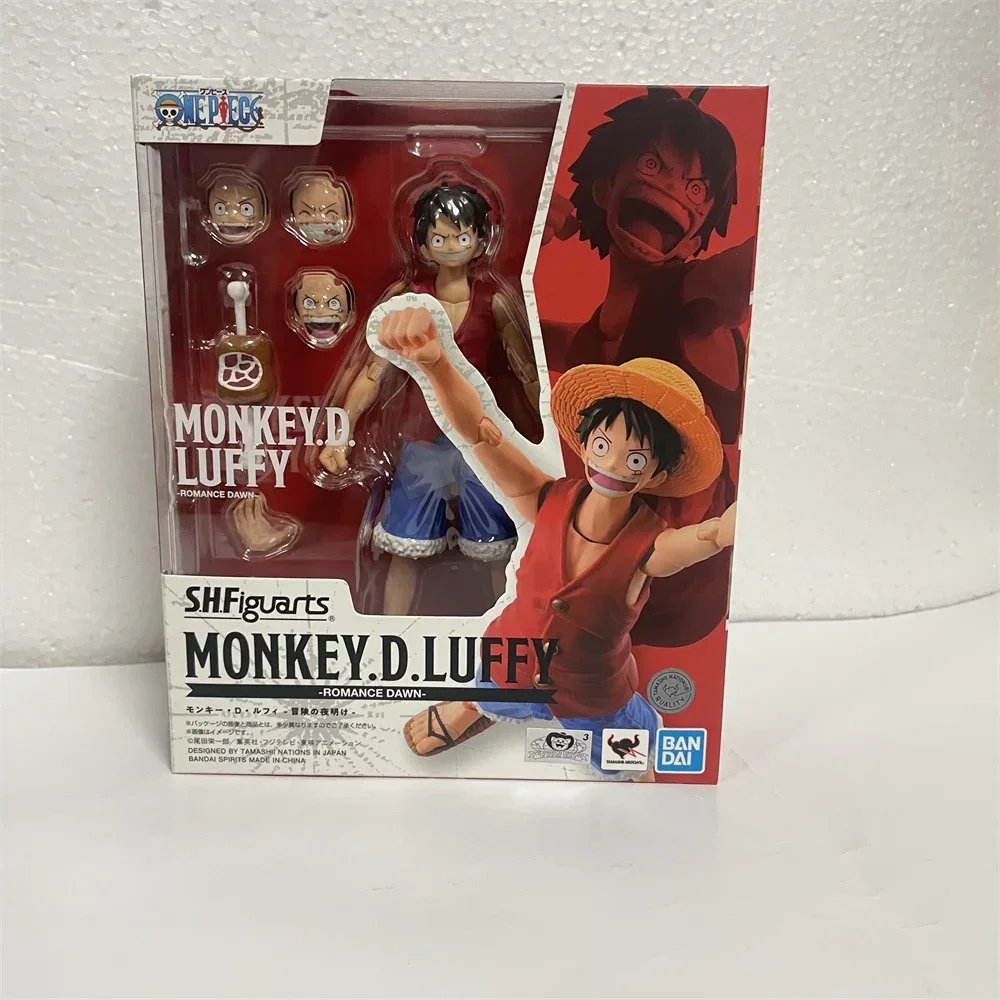 

Original Bandai Figure One Piece S.H.Figuarts MONKEY.D.LUFFY -ROMANCE DAWN PVC Anime Action Figures PVC Action Figure Collector